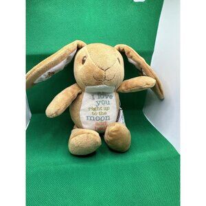 Guess How Much I Love You To The Moon Plush Bunny Rabbit 8" Stuffed Animal